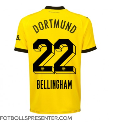 Borussia Dortmund Jude Bellingham #22 Hemma Matchtröja 2023-24 Kortärmad